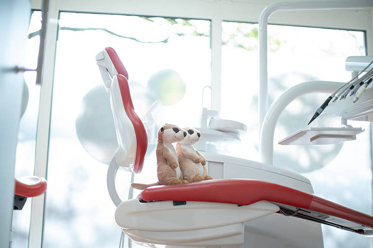 Behandlungszimmer für Kids in der Zahnarztpraxis