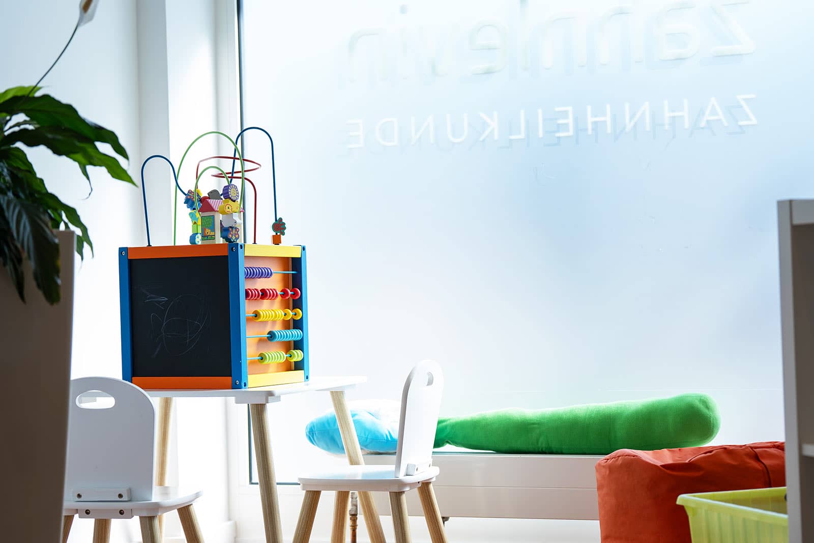 Spielecke für Kinder im Wartezimmer