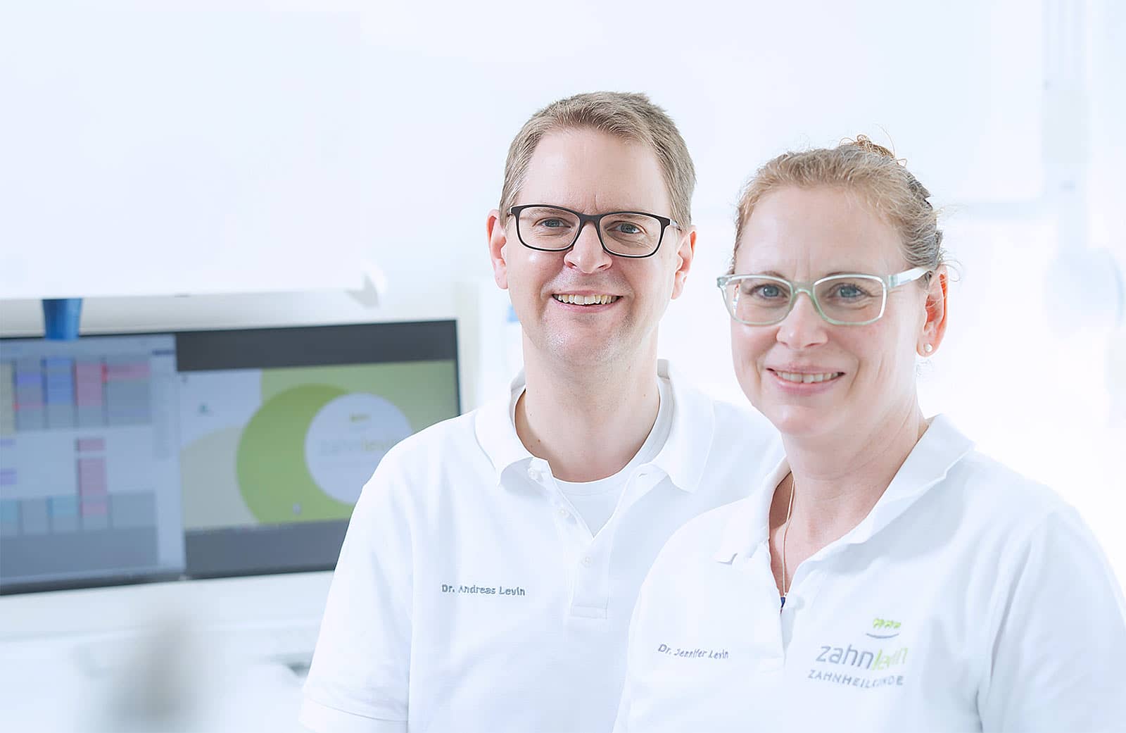 Portraitbild Dr. Jennifer Levin und Dr. Andreas Levin