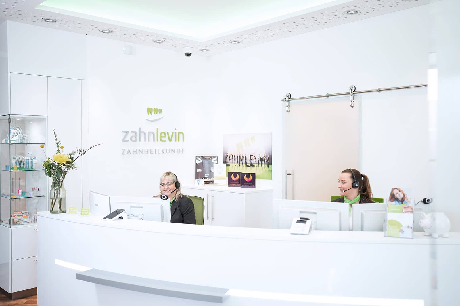 Die Rezeption in der Zahnarztpraxis ZahnLevin