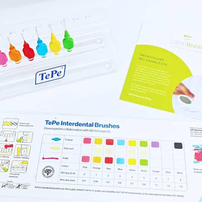 Interdental-Bürsten für die Zahnpflege Zuhause aus unserem Prophylaxeshop